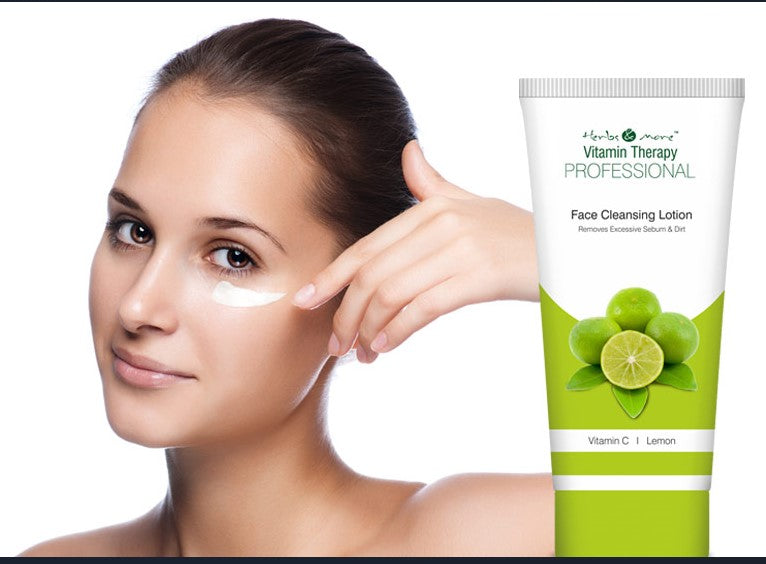 Herbs & More Vitamin Therapy Professional Cleansing Lotion 3.38 fl oz
