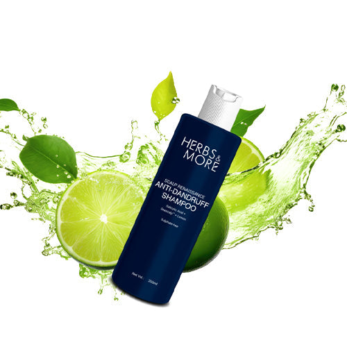 Herbs & More Scalp Renaissance Anti-Dandruff Shampoo - 200ml | Soothing Formula for Flake-Free Hair | Nourishing and Hydrating | Promotes Overall Scalp Health | Soothes and Calms Irritated Scalp